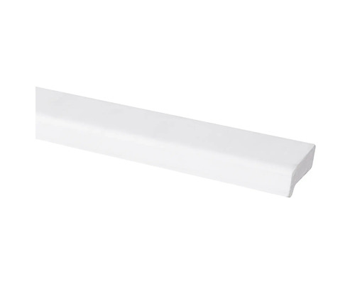 Witte hoeklat