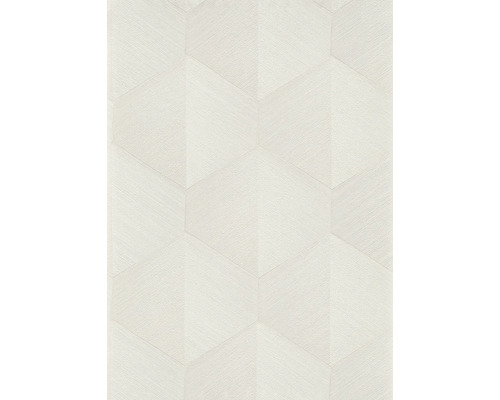 ERISMANN Vliesbehang 10370-26 Fashion for Walls IV geometrisch beige Behang met geometrisch zeshoekpatroon
