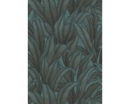ERISMANN Vliesbehang 10371-19 Fashion for Walls IV planten petrol Behang met plantenmotief voor wanddecoratie