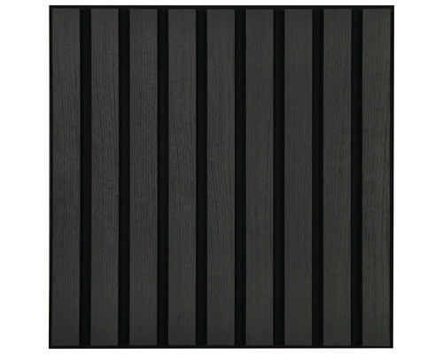 3D Akoestisch paneel lava eiken 500x500x17 mm Vierkant wandpaneel met houten lamellen