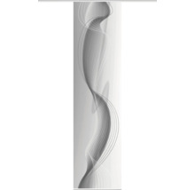 HOME FASHION Paneelgordijn Filiz grijs 60x245 cm