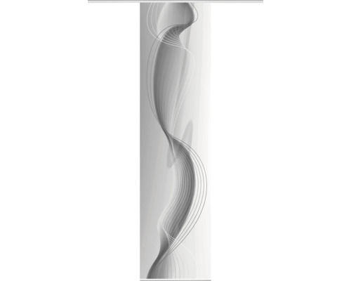 HOME FASHION Paneelgordijn Filiz grijs 60x245 cm