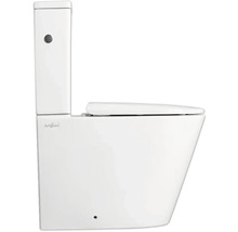 JUNGBORN Spoelrandloos staand toilet met reservoir Floriel incl. softclose wc-bril met quick-release-thumb-2