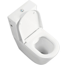 JUNGBORN Spoelrandloos staand toilet met reservoir Floriel incl. softclose wc-bril met quick-release-thumb-9