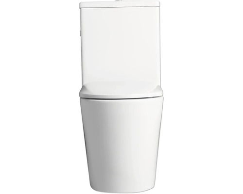 Staand toilet met reservoir van sanitairkeramiek