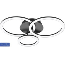 Plafondlamp met drie ringen