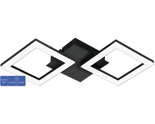 Plafondlamp met vierkant design en Smart Home functie