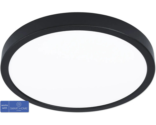 EGLO CROSSLINK.Z LED Plafonniere Argolis-Z Ø 28,5 cm CCT zwart EGLO CROSSLINK.Z LED Plafonniere Argolis-Z Ø 28,5 cm CCT zwart