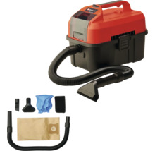 Natte droogzuiger met accessoires