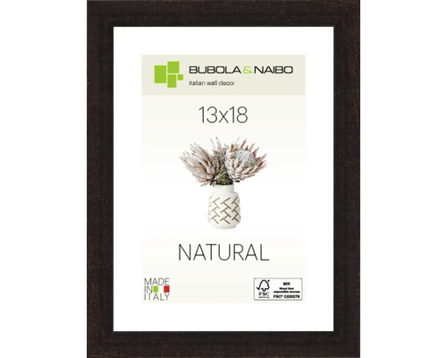 BUBOLA&NAIBO Fotolijst hout Basic 4405/04 bruin 13x18 cm