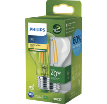 PHILIPS LED-lamp Ultra Efficient E27/2,3W A60 warmwit helder