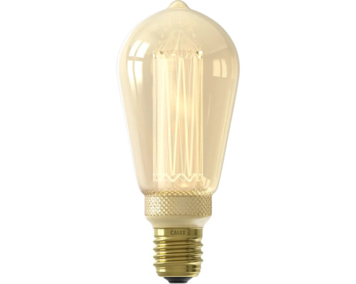 CALEX LED filament lamp E27/3,5W ST64 warmwit goud