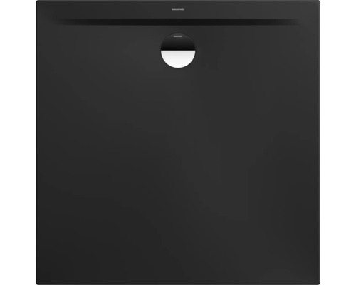 KALDEWEI Douchebak Superplan Zero Secure Plus cool grey 90 150x150x3,7 cm Zwarte douchebak