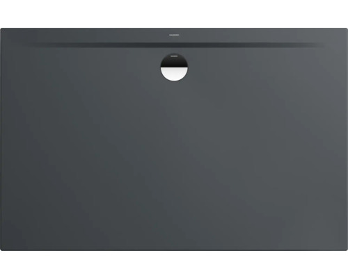 KALDEWEI Douchebak Superplan Zero Secure Plus warm grey 85 100x75x3,7 cm Grijze douchebak met afvoer