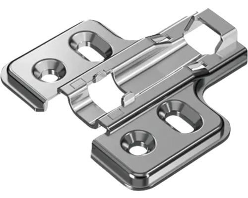 HETTICH Montageplaat voor scharnier Veosys afstand 2,0 mm RVS (verkoop per 200 stuks)