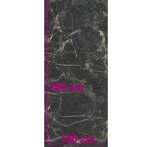 Tegelpatroon met marmerstructuur, afmetingen 280 bij 120 centimeter