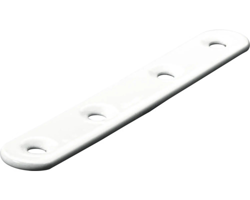 HETTICH Verbindingsplaat 100x15 mm wit, 50 stuks Verbindingsplaat met boorgaten