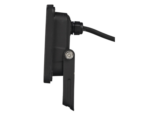 Zijaanzicht van een ledspot met kabel