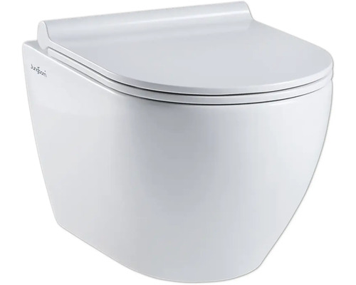 JUNGBORN Spoelrandloos toilet Donella incl. softclose wc-bril met quick-release-0