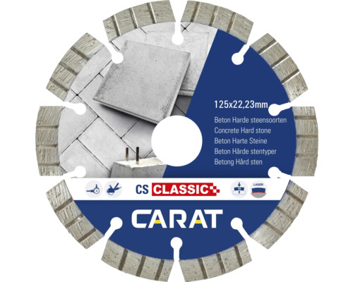 CARAT Diamantzaagblad Beton CS Classic Ø 115x22,23 mm