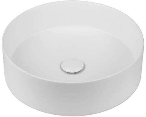 JUNGBORN Opzet waskom Amion mat wit Ø40 cm JUNGBORN Opzet waskom Amion mat wit Ø40 cm