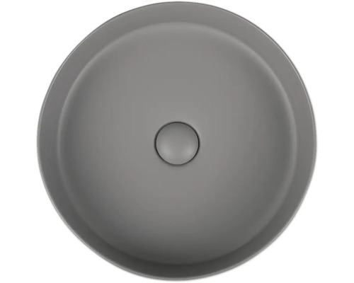 Keramische opzetwastafel met rond design