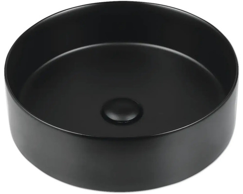 JUNGBORN Opzet waskom Amion mat zwart Ø40 cm JUNGBORN Opzet waskom Amion mat zwart Ø40 cm