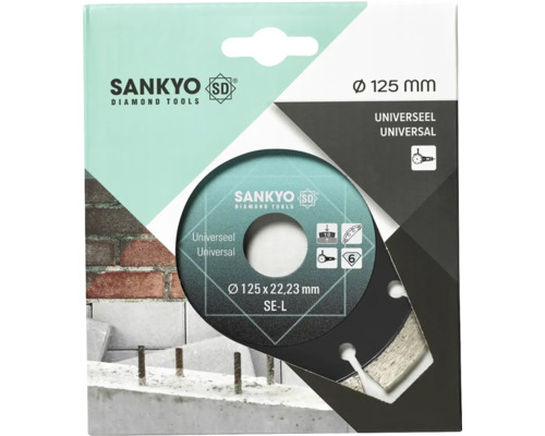 Sankyo diamantgereedschap doorslijpschijf 125 millimeter in doos