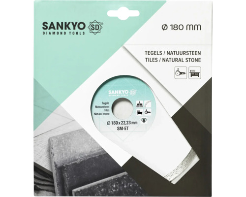Sankyo diamantgereedschap doorslijpschijf diameter 180 millimeter