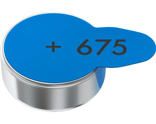 Gehoorapparaatbatterij type 675