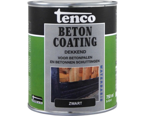 TENCO Betoncoating zwart 750 ml