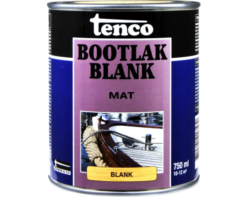 TENCO Bootlak blank mat 750 ml