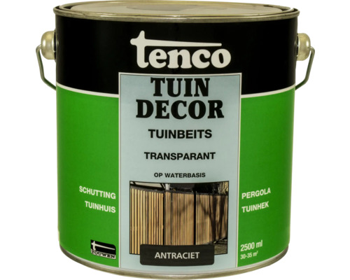 TENCO Tuindecor transparant antraciet 2,5 l