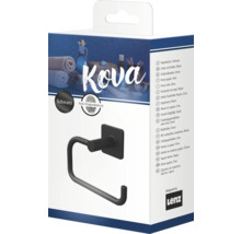 Kova toiletrolhouder, Zwart, anti-vingerafdruk