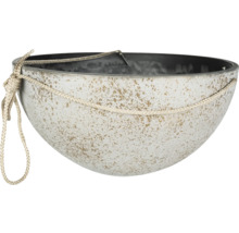 Hangende bloempot met touwophanging