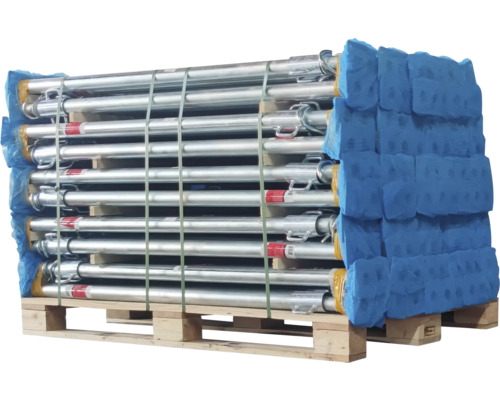 Stalen stutten op een pallet voor de bouw