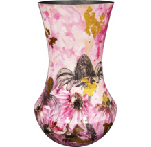 Bloemenvaas met rozenmotief