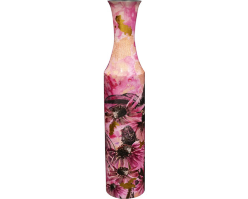 DESIGNED BY LAMMIE Fles Polly Metaal roze Ø 11 cm H 71 cm
