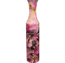 Decoratieve vaas met bloemmotief voor woonaccessoires