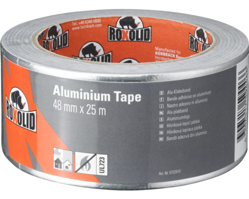 Aluminium plakband, 48 millimeter x 25 meter