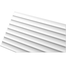 Close-up van kunststof panelen