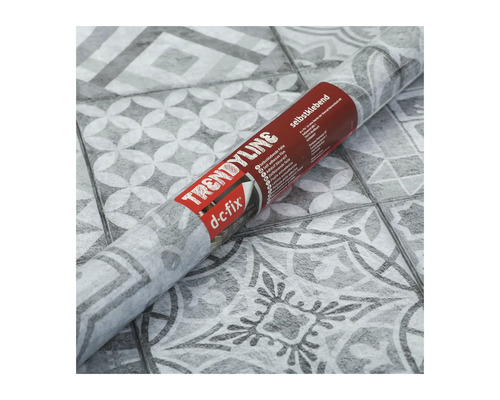 Rol zelfklevende decoratiefolie met tegelpatroon