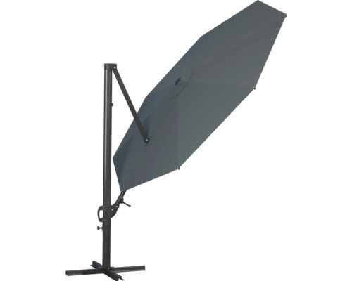 Vrijhangende parasol met voet