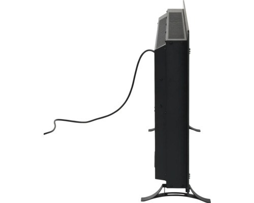 Elektrische haard met kabel en poten