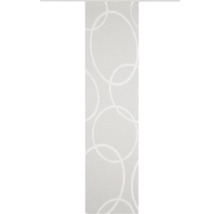 HOME FASHION Paneelgordijn Uni grijs 60x225 cm
