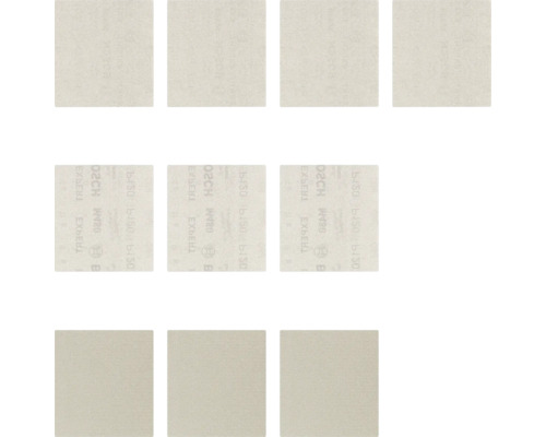 Verschillende schuurvellen van het merk Bosch