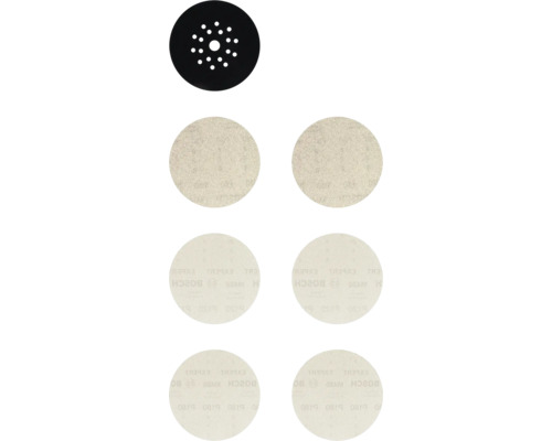 Bosch Expert schuurschijvenset met steunschijf