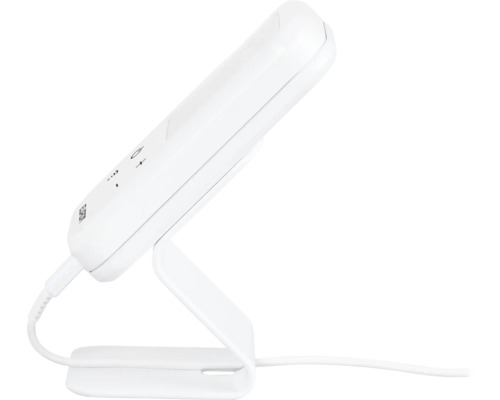 Weerstation met kabel op voet