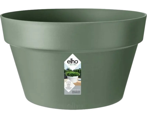 ELHO Plantenschaal Loft Urban Kunststof groen Ø 35 cm H 20 cm ELHO Plantenschaal Loft Urban Kunststof groen Ø 35 cm H 20 cm