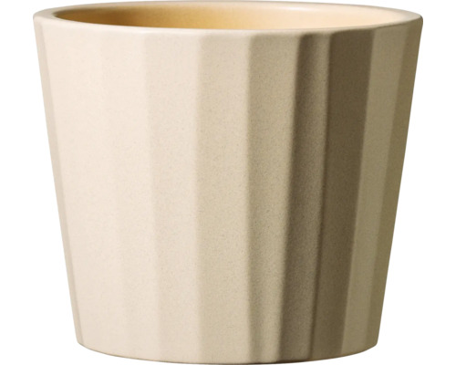 SOENDGEN Bloempot Umea Barista Keramiek beige Ø 23 cm H 19 cm